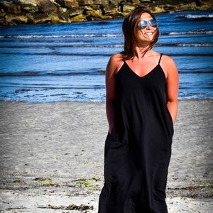 Zenana Maxi Dress with Pockets